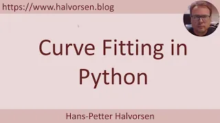 Curve Fitting in Python