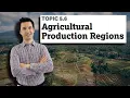 Agriculture Bid-Rent Theory AP Human Geography Unit 5 Topic 6 5 6