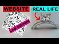 JAMES ALLEN LAB DIAMOND REVIEW Website vs Real Life