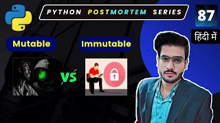 Mutable Immutable objects in python Python Full Course in Hindi