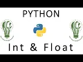 02 Python Tutorial for Beginners Int Float Numeric Data