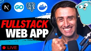Full Stack App Next js 14 Go Postgres Docker