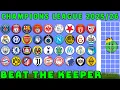 Lagu Champions League 2025/26 - Beat The Keeper Marble Race