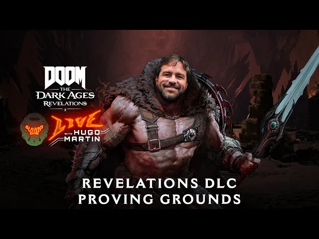 Slayers Club Live | DOOM: The Dark Ages | Revelations w/ Hugo Martin - Ch. 30 Proving Grounds!