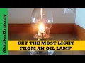 Get the Most Light from Oil Lamps How To Trim the Wick Oil Lamp