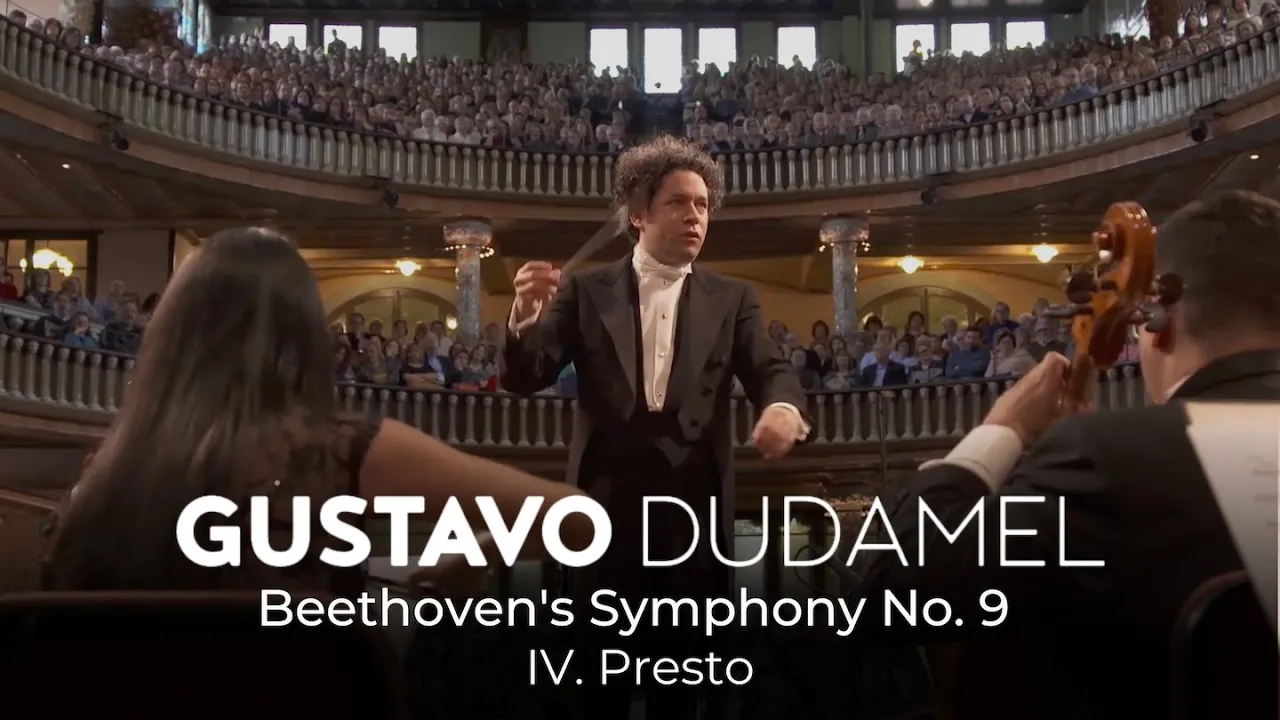 Gustavo Dudamel - Beethoven: Symphony No. 9 - Mvmt 4 (Orquesta Sinfónica Simón Bolívar) Gustavo Dudamel - Beethoven: Symphony No. 9 - Mvmt 4 (Orquesta Sinfónica Simón Bolívar)