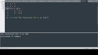 11 Factorial in Python Python Programming