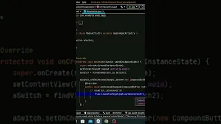 Switch Button - Switch Button in Android Studio