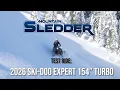 2026 Ski Doo Expert 154 E-Tec Turbo R Test Ride