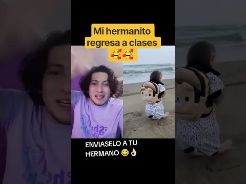 Mi hermanito regresa a clases 🥰🥰 - Hey Crispin #humor