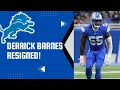 Derrick Barnes is staying in Detroit