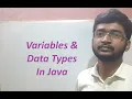Java Tutorial for Beginners 2026 Variables Data Types Explained Part 3