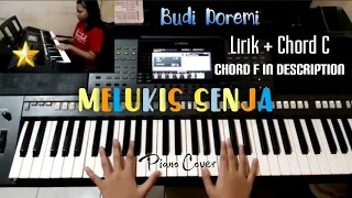 Download Melukis Senja - Budi Doremi | Piano cover + lirik + Chord C MP3