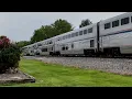 Amtrak Northbound Illini in Elkville IL August 10 2026