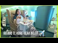 60 000 LIRALIK UCAK BILETI ILE KORE YE GITMEK