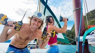 Sailing = Fixing Your Boat in Exotic Places — Sailing Yabá 290