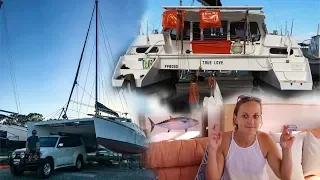 Bought a Catamaran, now what!? Life in the Boatyard Ep.4