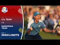 Highlights Day 1 2023 Ryder Cup