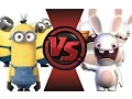 Download Lagu MINIONS vs RABBIDS! Cartoon Fight Club Episode 20!