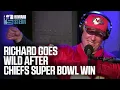 Richard Goes Nuts After the Chiefs Win the Super Bowl