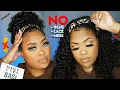LAZY 10 MINUTE AMAZON PRIME HEADBAND WIG NO GLUE NO LACE NO STRESS