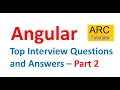 Angular Interview Question and Answers with Live Examples - Part 2 Angular Interview Questions