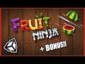 Como Criar o jogo FRUIT NINJA na Unity Clone FRUIT NINJA no Unity TUTORIAL COMPLETO