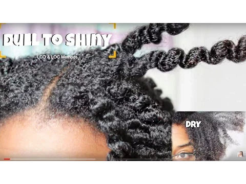 How To LOC & LCO Method For Dry Natural Hair | + Twistout Tutorial