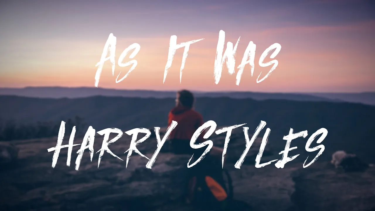 Harry Styles - As It Was (English + Español)【Lyrics】😌