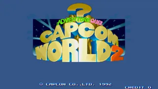 Adventure Quiz Capcom World 2 Arcade Playthrough 