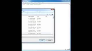 Learning Python Lesson 3 Your First Program