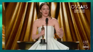 Emma Stone Wins Best Actress for Poor Things 96th Oscars 2024