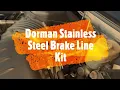 Dorman Stainless Steel Preformed Brake Line Kit