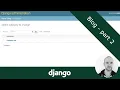 Creating a blog using Django 3 - Part 2