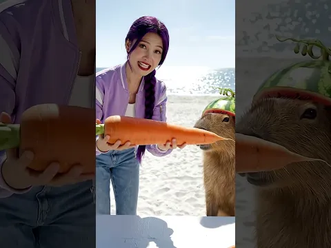 "Rumi Memilih Ayam Terbesar, Wortel Terbesar, dan Peti Harta Terbesar… Tapi Capybara Tetap Menang!"