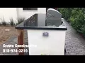 Playa del Rey BBQ Grill Installation by Crown Construction 818-974-3210