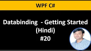 WPF C Tutorial For Beginners 20 Basic Data Binding Example