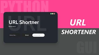 URL Shortener Using Python And Eel Modern GUIs with Python Eel