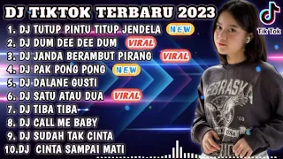 DJ TIKTOK TERBARU 2023 - DJ TUTUP PINTU TUTUP JENDELA x DJ DUM DEE DEE DUM FULL BASS JEDAG JEDUG