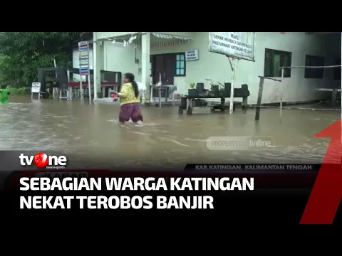 Sudah 15 Hari Ribuan Rumah Warga di Katingan Terendam Banjir