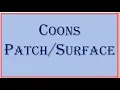 Coons Patch Surface CAD CAM