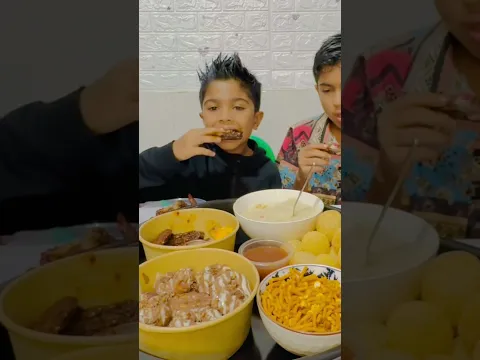 Eating chicken wings #food #eating #bbqchickenwings #eatingpanipuri