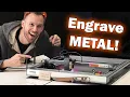 Engraving METAL with the Ortur Laser Master