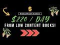 Here s How I ll Make 6 000 in Royalties In ONE MONTH Low No Content Book Publishing 2020