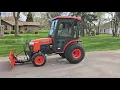 2013 Kubota B2630 MFWD Tractor Blade For Sale June 10th