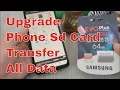 How To Upgrade Increase Micro SD Card Memory Transfer Data files Installing MicroSD in Android Phone