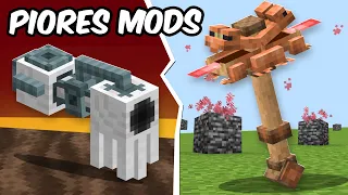 Criei os PIORES MODS de MINECRAFT | Compilado de Shorts