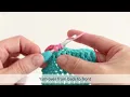 Crochet Half double crochet decrease left handed