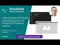 Getting started with tenant-scoped deployment of SharePoint Framework solutions