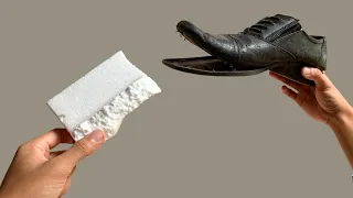 The Veteran Shoemaker Shared This Secret Take The Styrofoam And Fix All The Shoes 